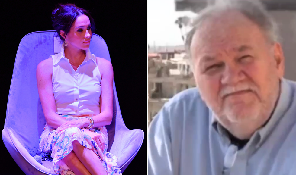 Thomas Markle and Meghan Markle