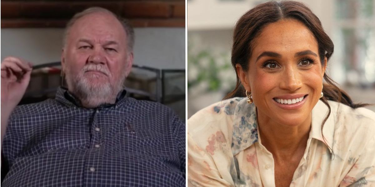 NextImg:Thomas Markle says Meghan 'has never been authentic' as he points out her 'pre-planned expressions'