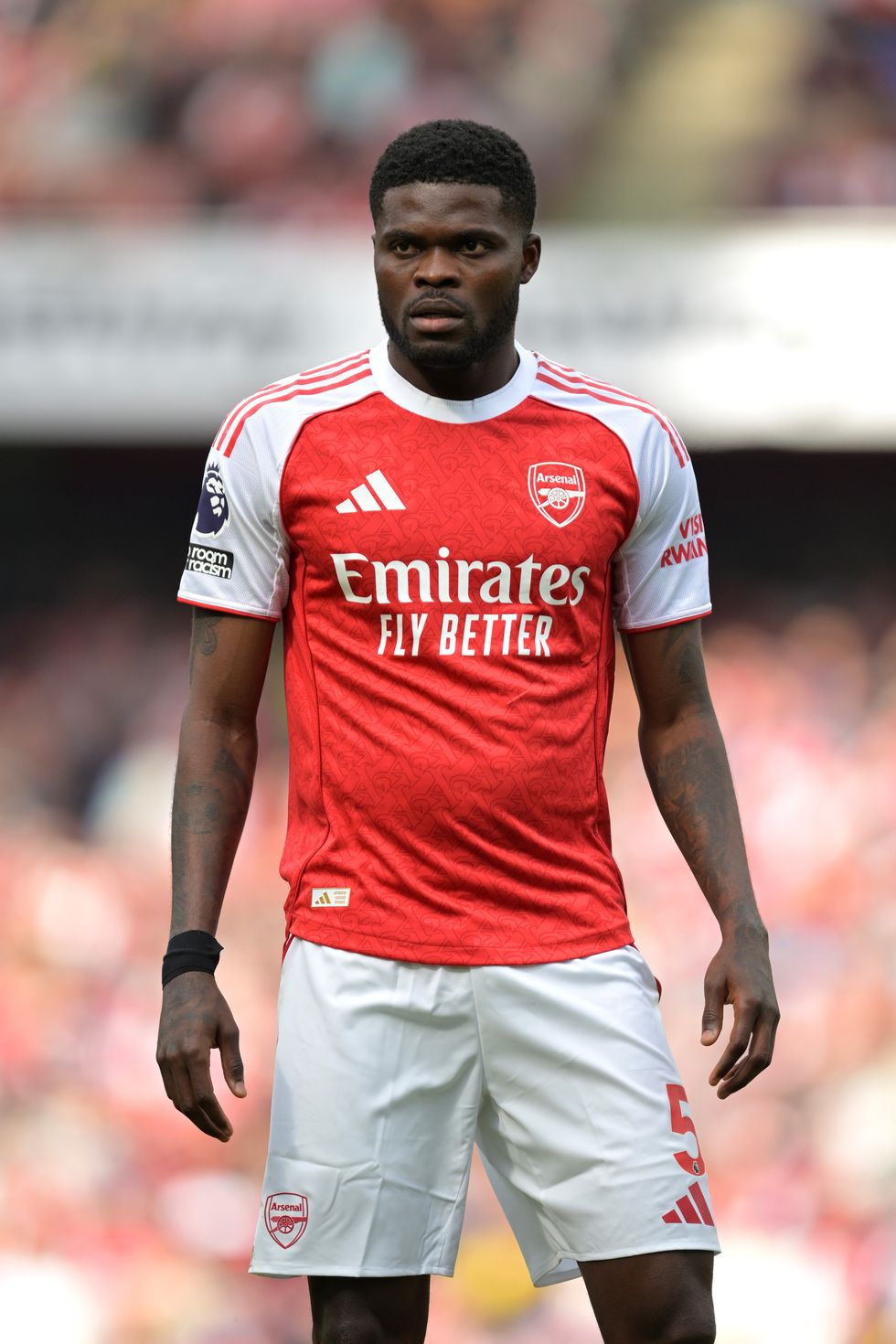 Thomas Partey left Arsenal on a free transfer last summer