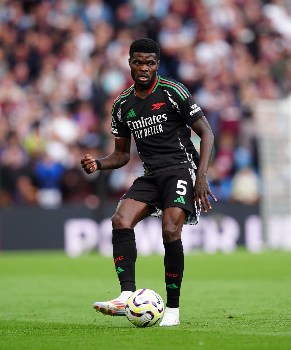 Thomas Partey spent five years at Arsenal before his contract expired