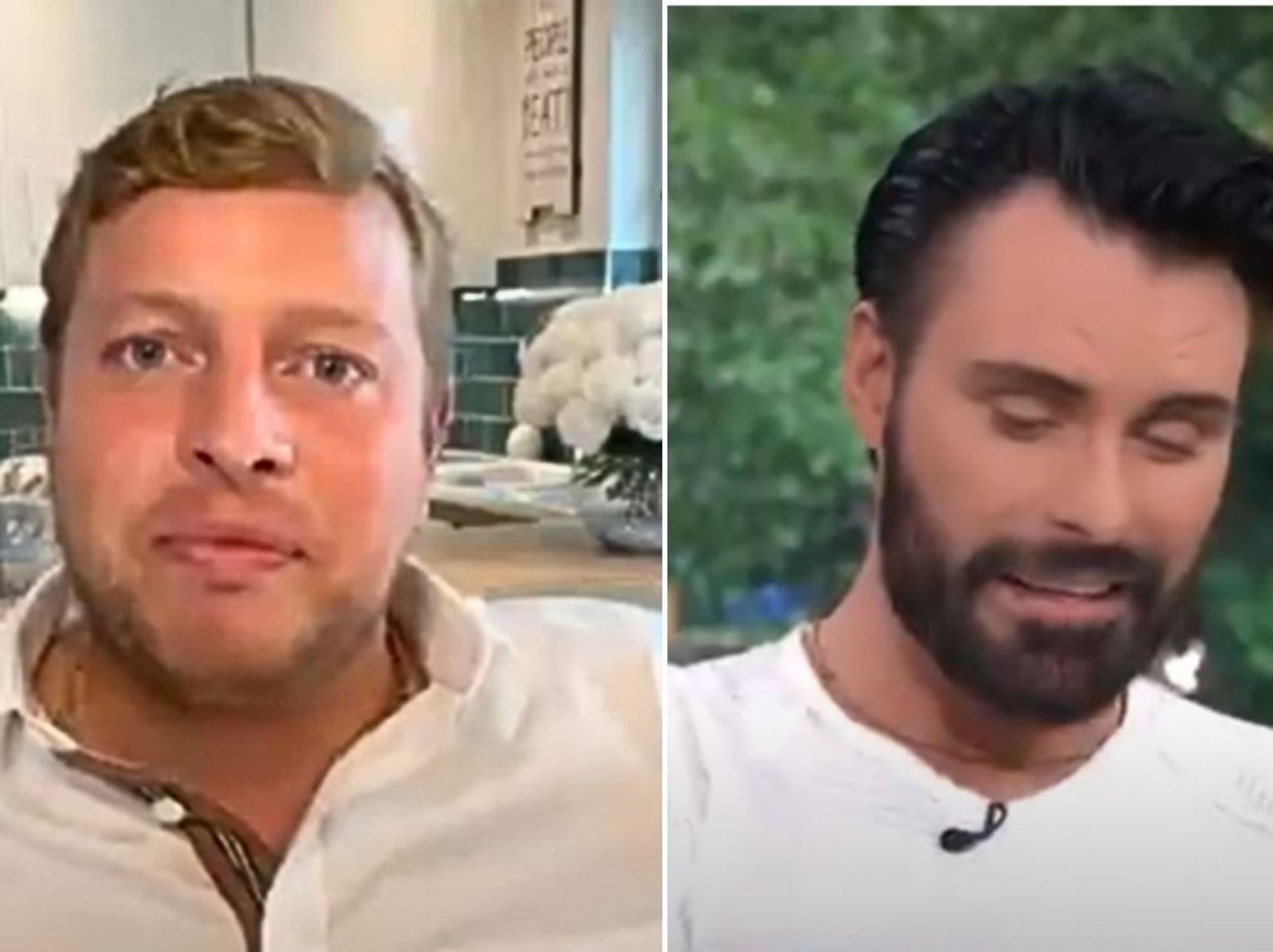 Thomas Skinner and Rylan Clark