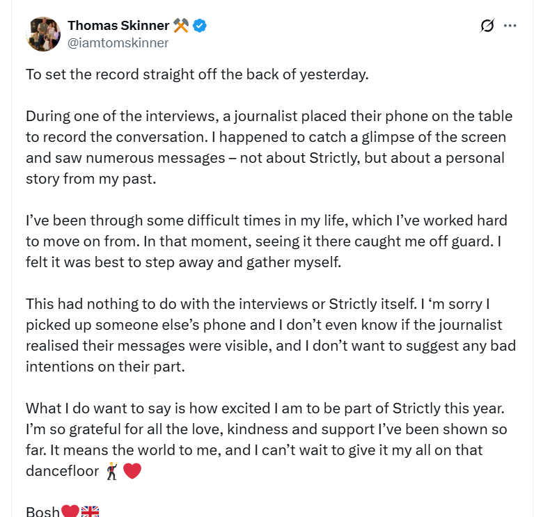 Thomas Skinner X post