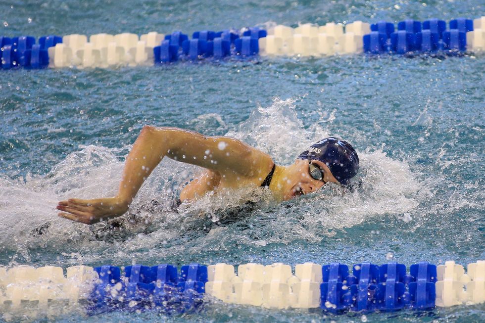 Thomas sparked outrage after becoming the first trans woman to win an NCAA swimming title earlier this year