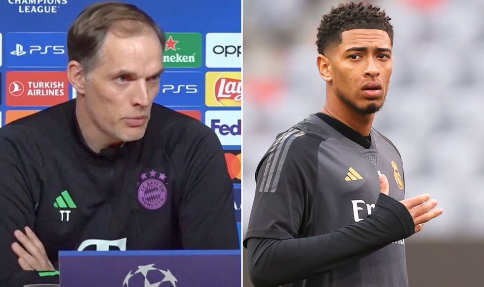 Thomas Tuchel and Jude Bellingham