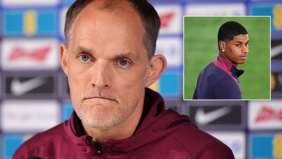 Thomas Tuchel England Marcus Rashford