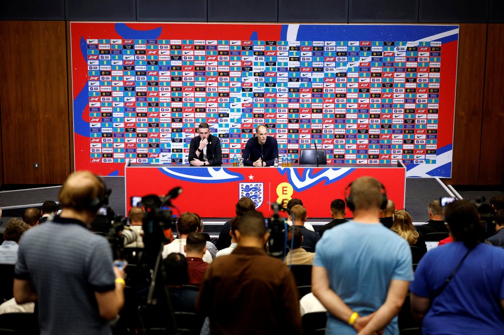 Thomas Tuchel spoke to British media after his brave World Cup squad selection