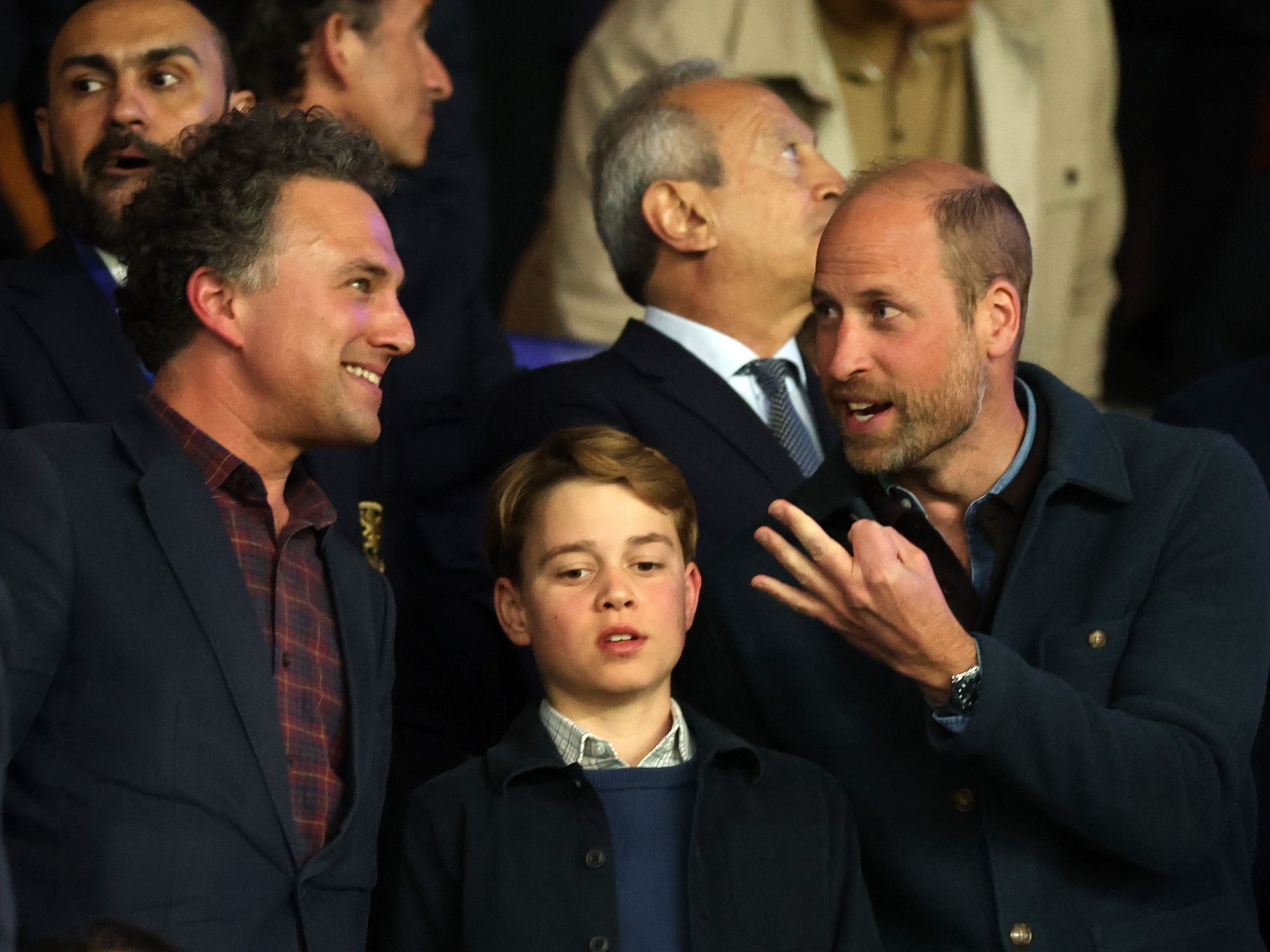 Thomas van Straubenzee, Prince William, Prince George