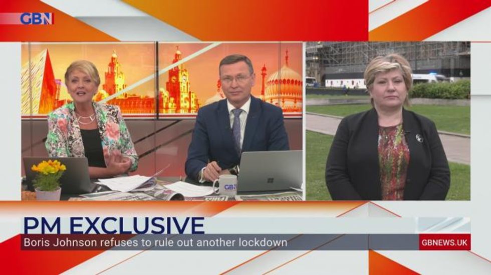 Emily Thornberry says 'we're not out of Covid woods yet' as PM refuses to rule out another lockdown