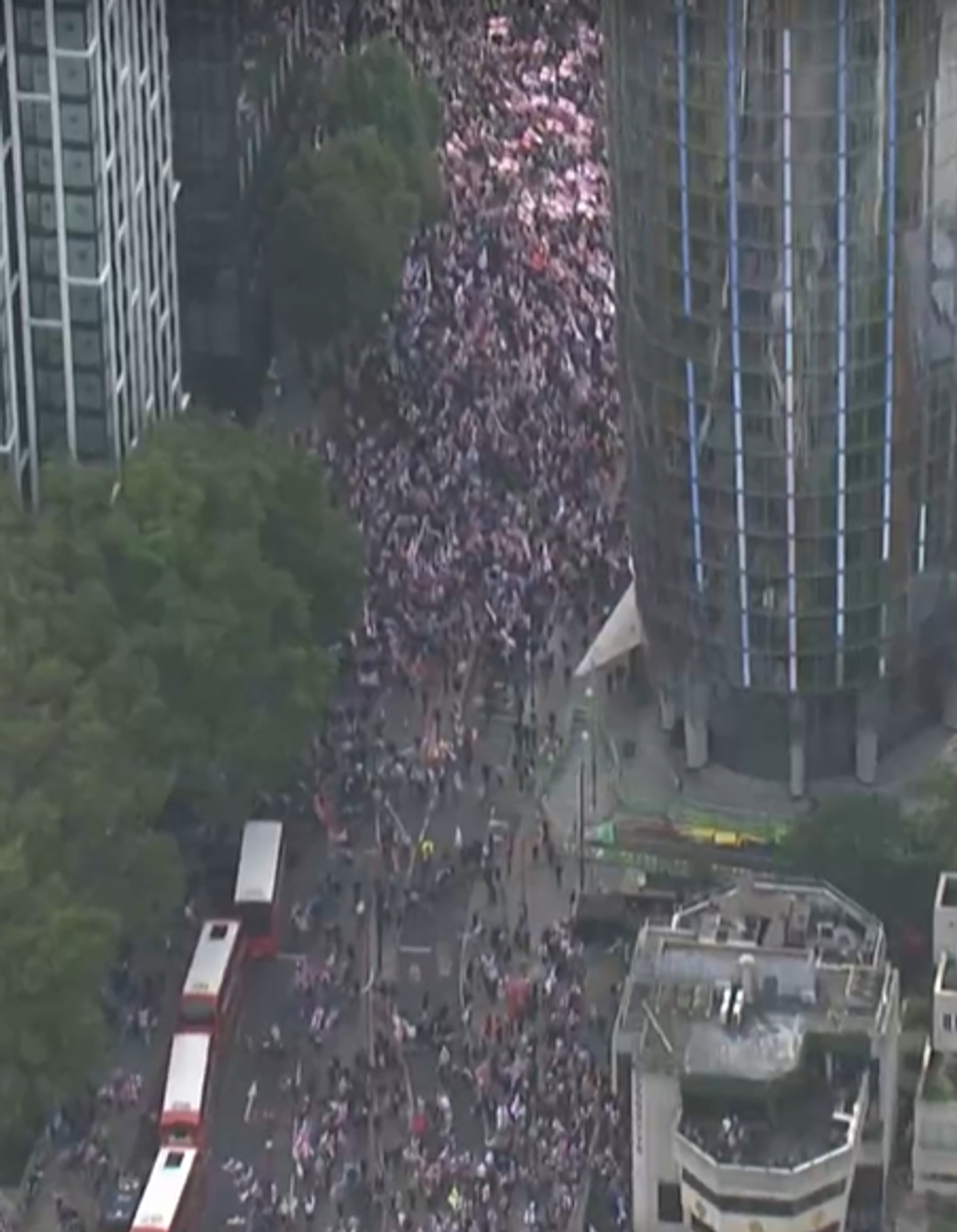 Thousands are already in attendance at the rally