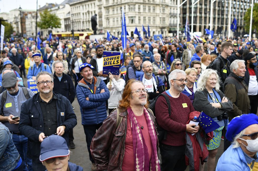 Thousands of Remainers made their voices heard.