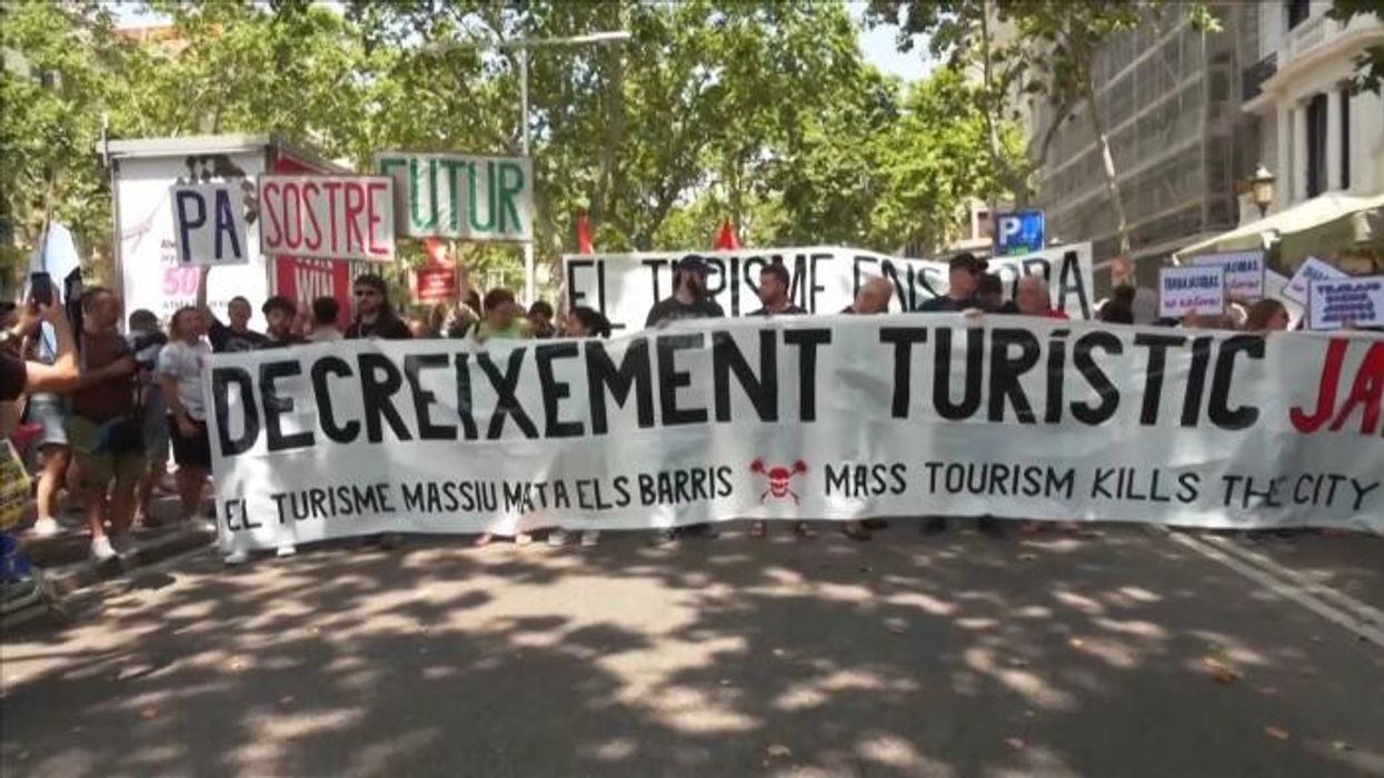 British tourists issued warning amid 'horror' video during Majorca anti-tourism protests