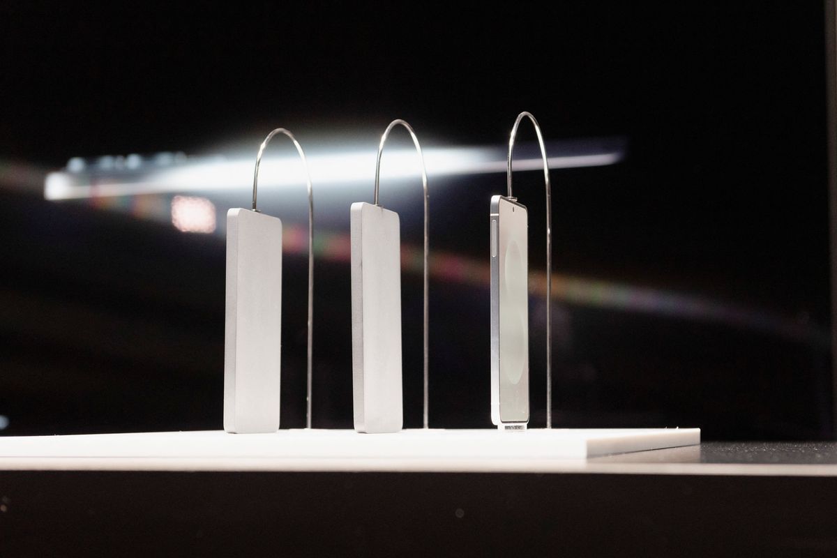 three devices sitting side by side with the galaxy s25 edge pictured on the end