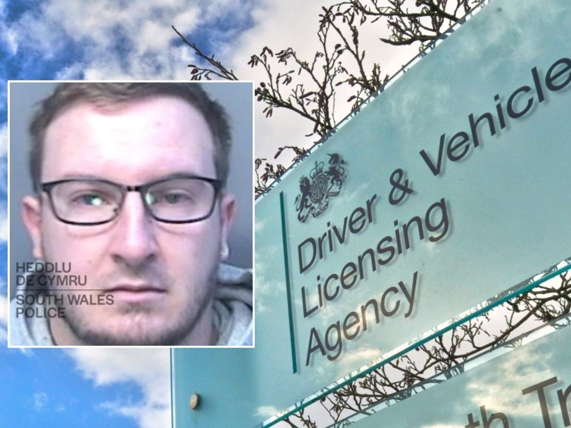 Three men, including Matthew Holloway, were sentenced for their role in defrauding the DVLA out of £117,000