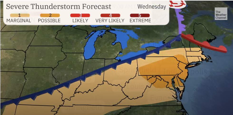 Thunderstorm threat