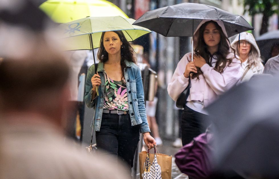 Thunderstorms and rainfall is scheduled for the weekend\u200b