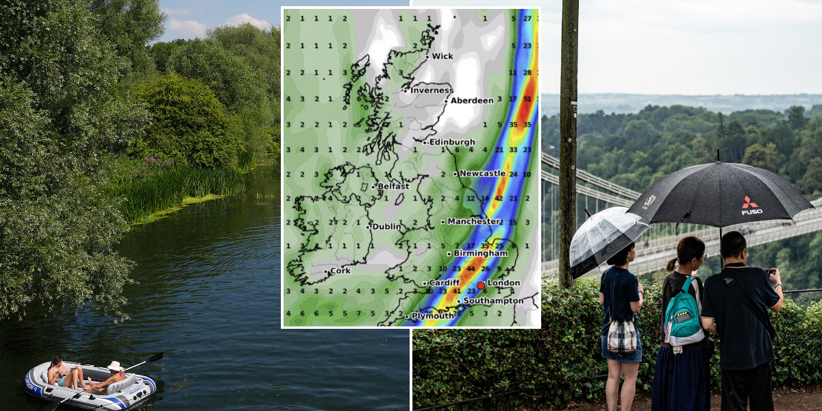 NextImg:UK weather: Met Office outlines when hot nights set to end as heavy rain set to sweep over Britain