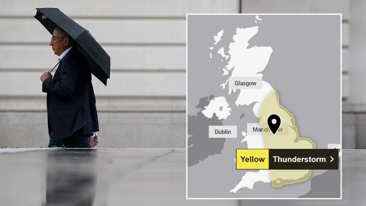 Thunderstorms are set to hit the country