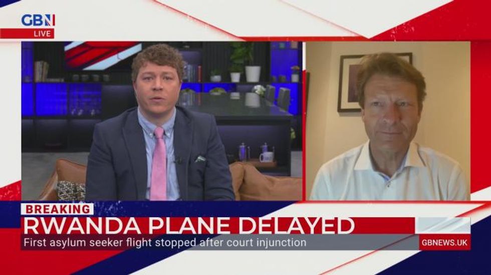 Richard Tice calls for UK to leave European Court of Human Rights with immediate effect after Rwanda flight grounded