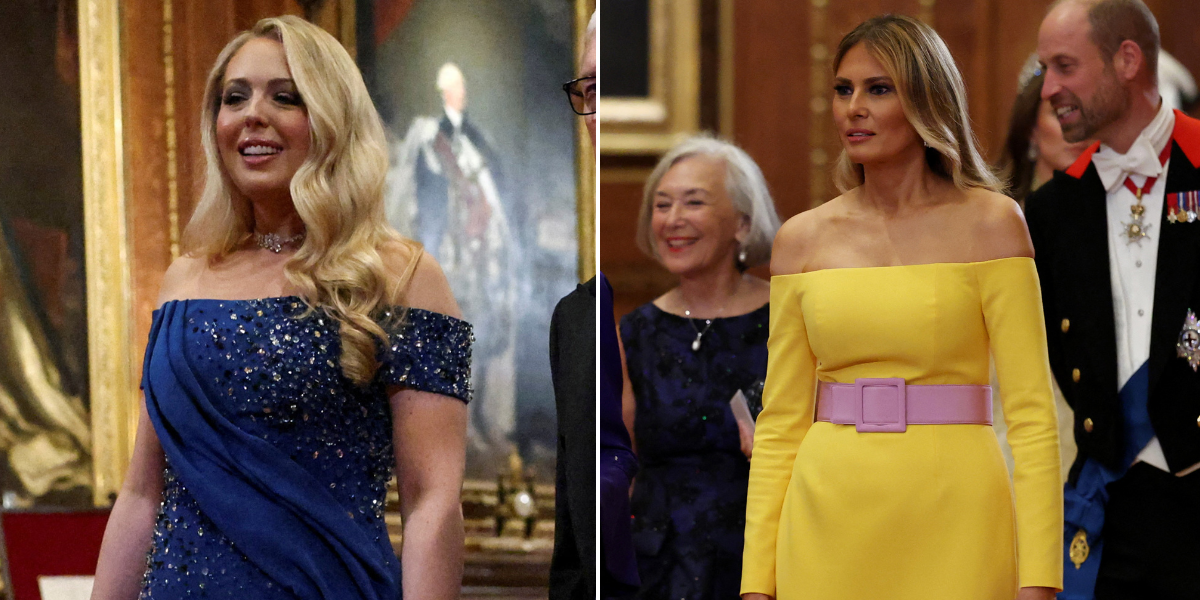 NextImg:Tiffany Trump and Melania Trump 'did not break royal protocol' with daring outfits