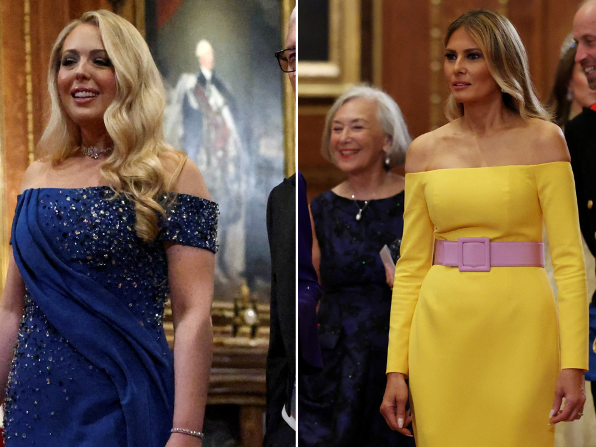 Tiffany Trump and Melania Trump