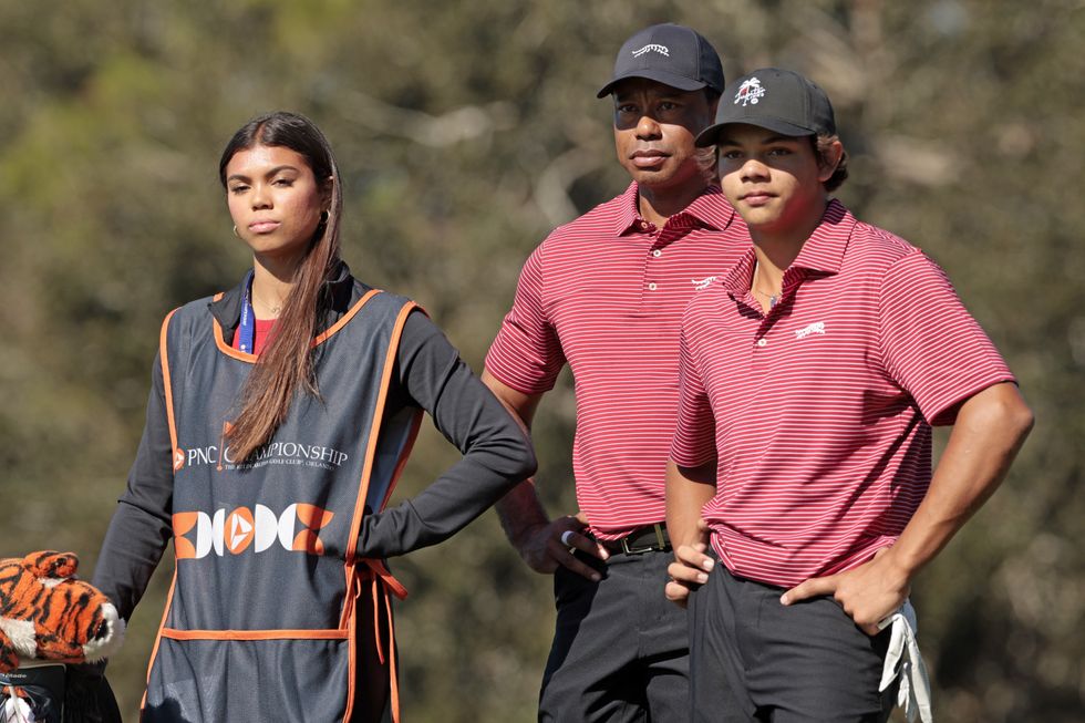 Tiger and Charlie Woods were back at the PNC Championship this past weekend