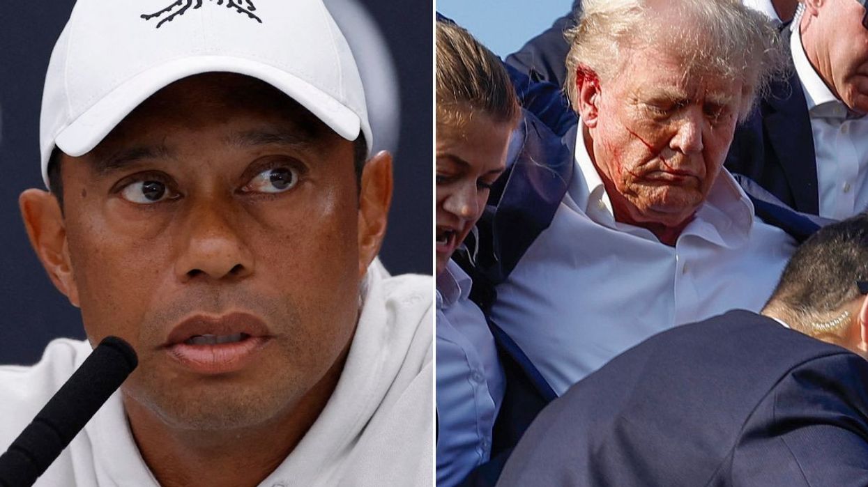 Tiger Woods Donald Trump