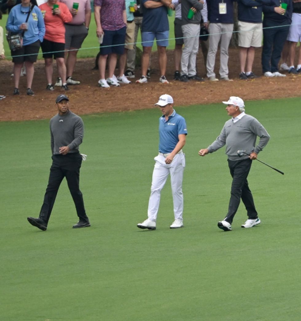 Tiger Woods Fred Couples