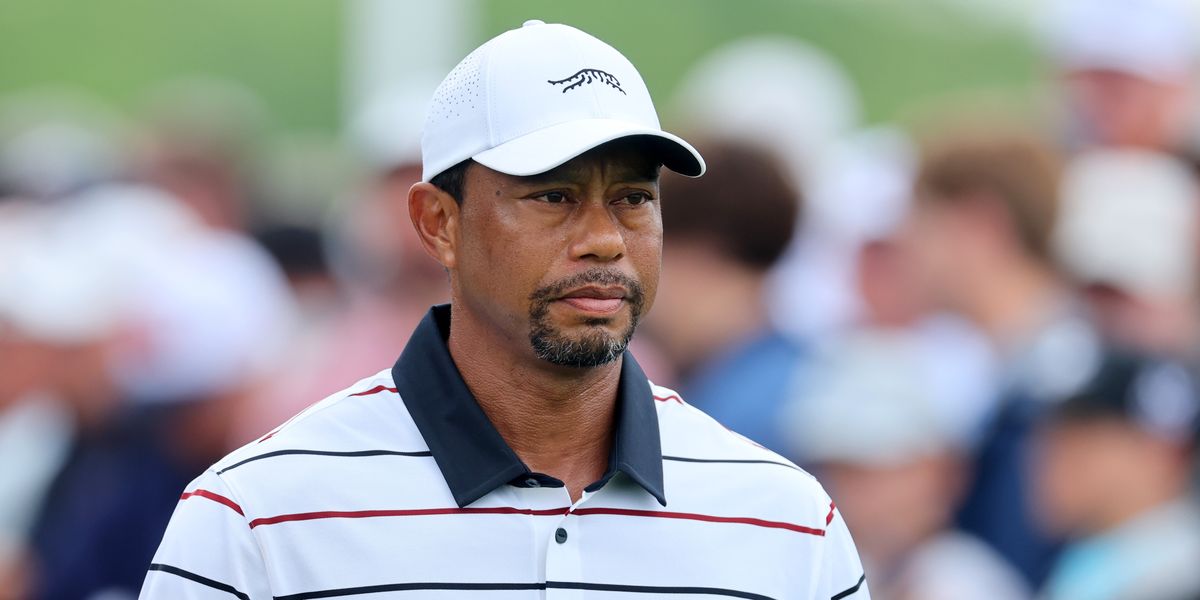 NextImg:Tiger Woods set to miss PGA Championship cut after horror start to second round including two triple bogeys