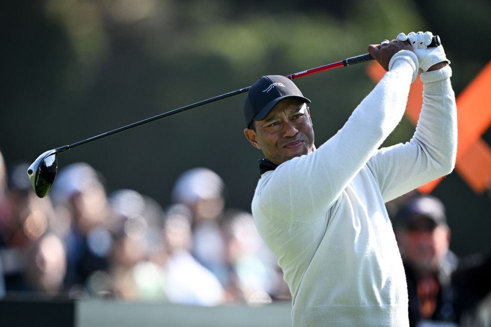 Tiger Woods hasn't played since the Genesis Invitational