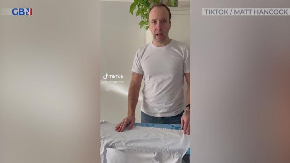 Matt Hancock releases bizarre TikTok video - and it's as cringe-worthy as you'd think