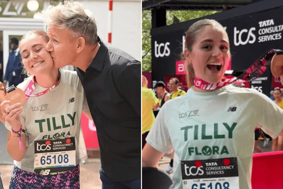 Tilly Ramsay e Gordon Ramsay