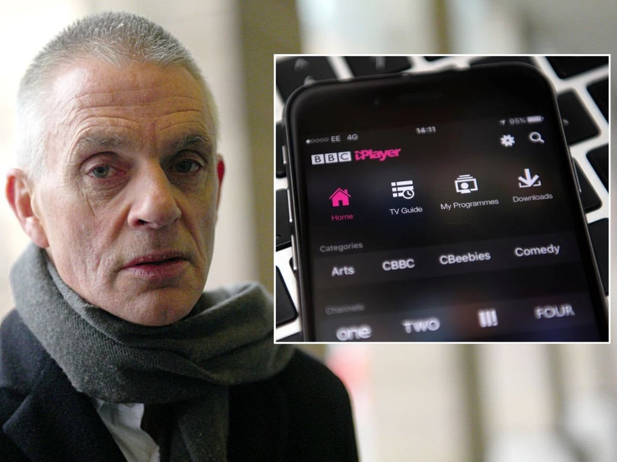 Tim Davie and BBC iPlat