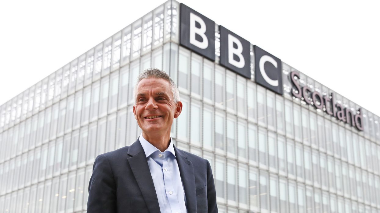 Tim Davie, new Director General of the BBC, arrives at BBC Scotland in Glasgow for his first day in the role