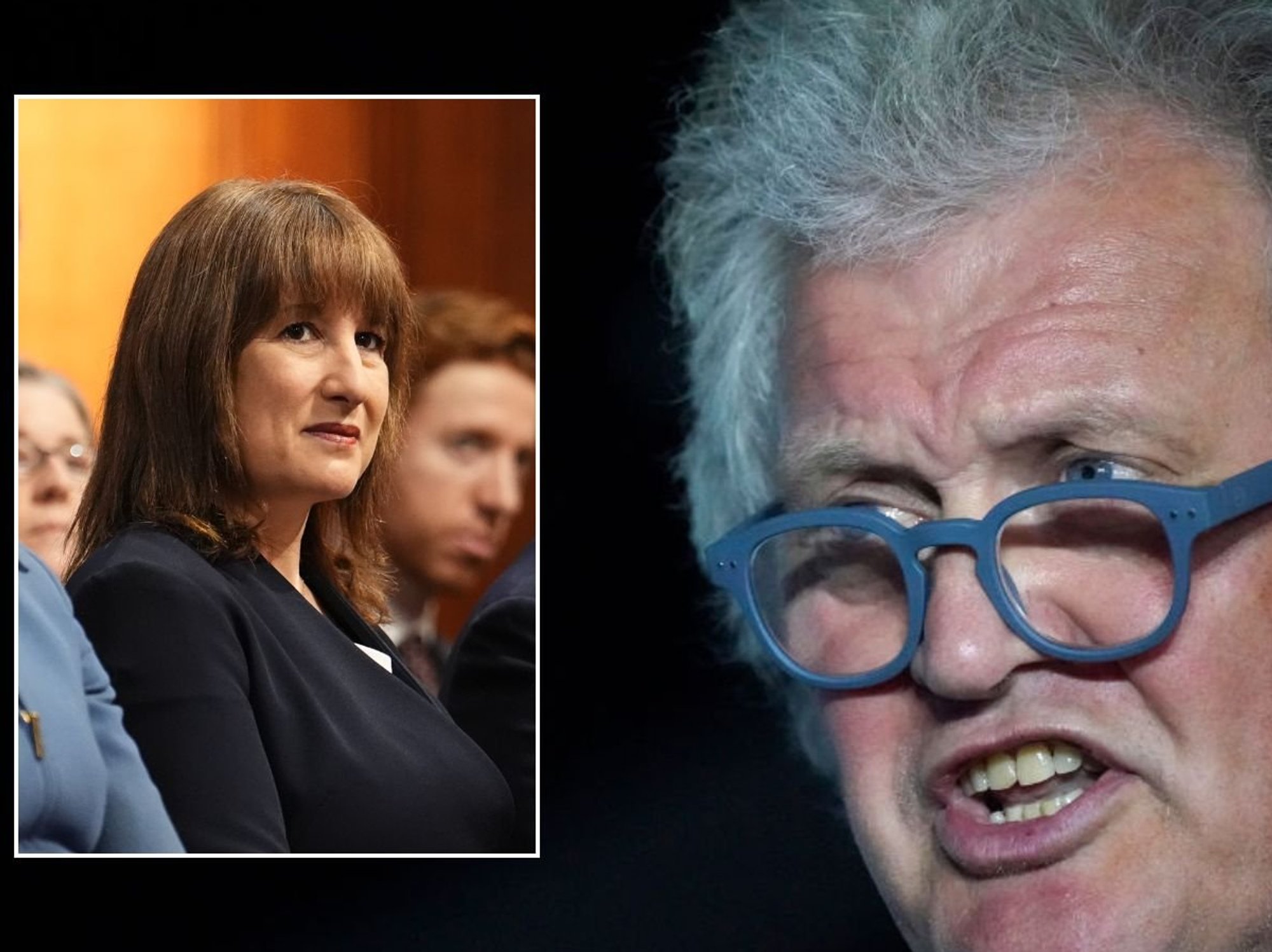 Tim Martin and Rachel Reeves