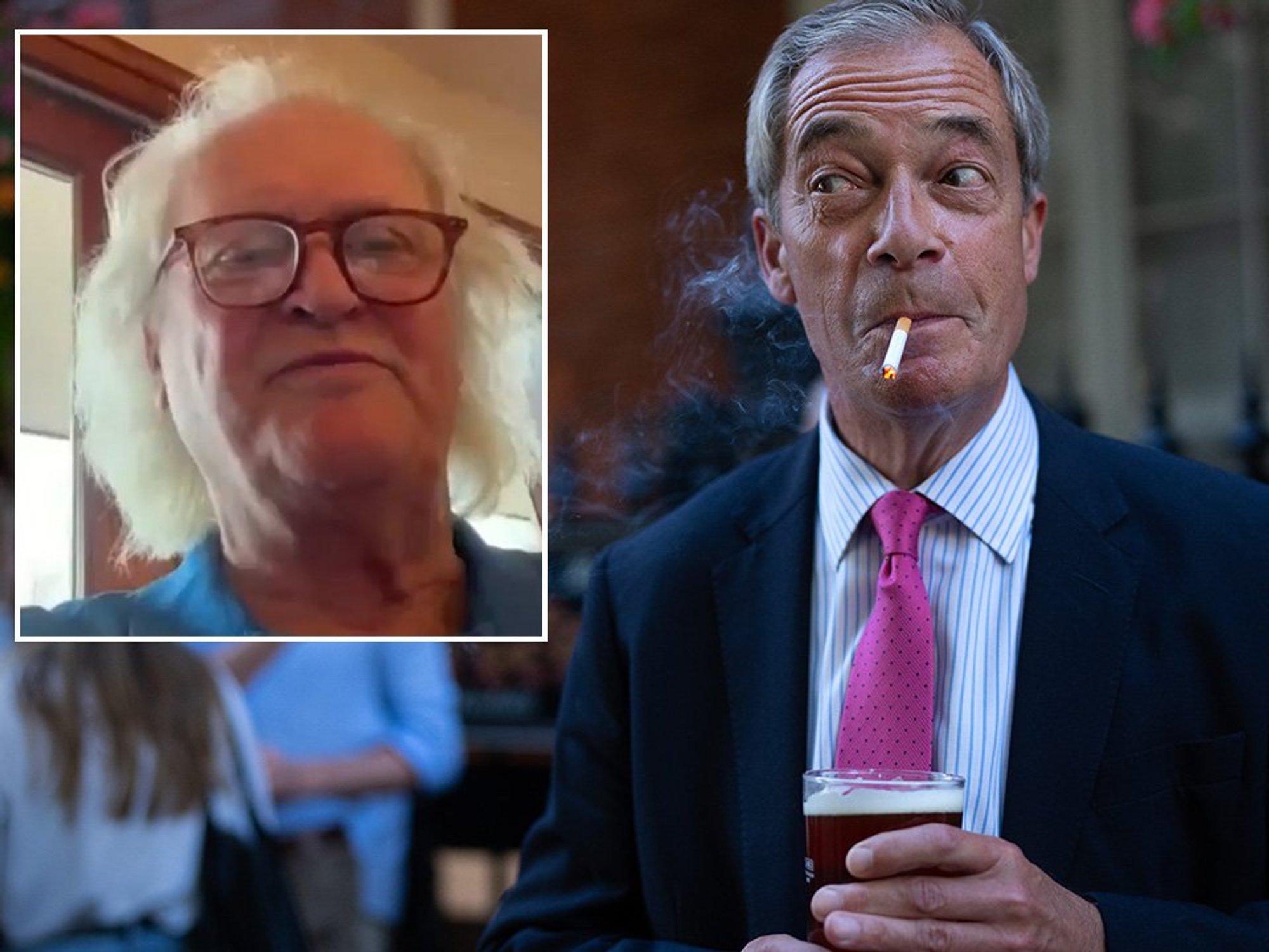 Tim Martin, Nigel Farage