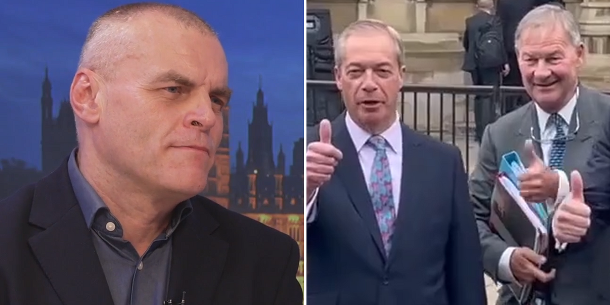 NextImg:Nigel Farage’s ‘tensions’ with Rupert Lowe have simmered for months, Tory defector claims