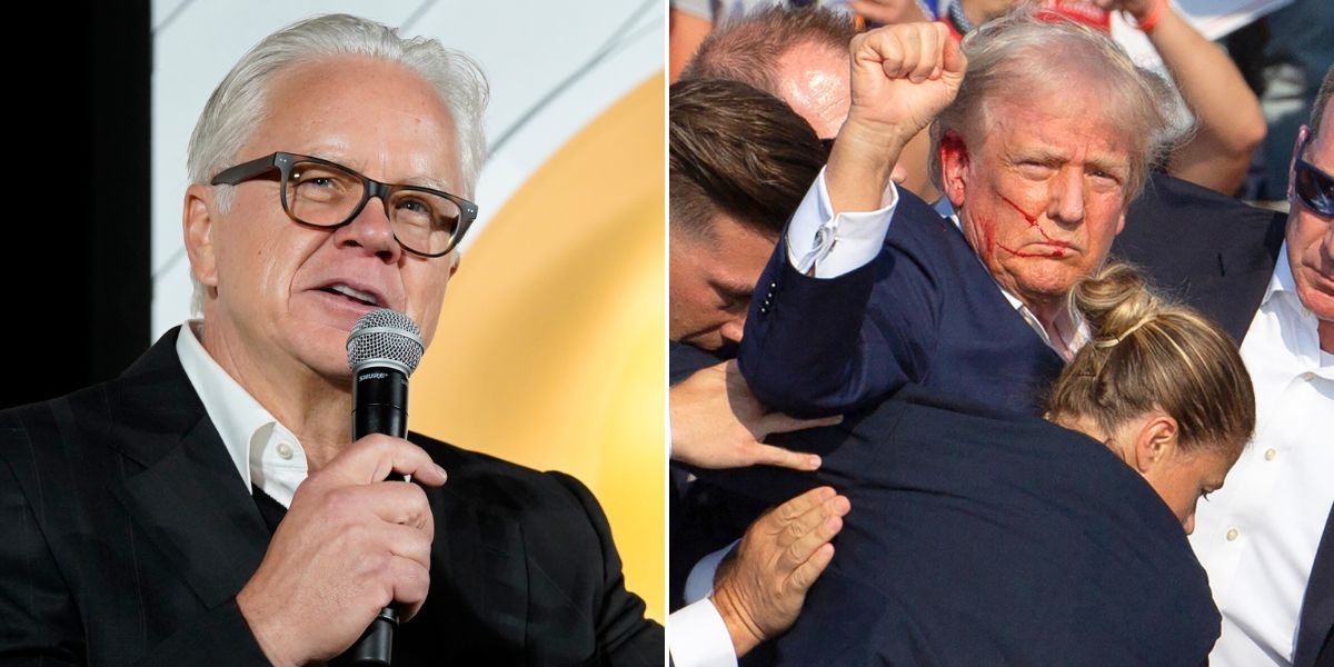 NextImg:Tim Robbins condemns 'deranged' far-left conspiracy theories linking his movie to Trump shooting