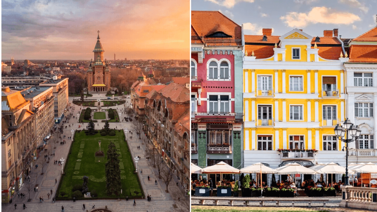 Timișoara Victoriei Square Romania / Timișoara, Romania