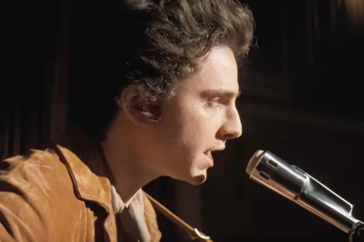 Timothee Chalamet's singing