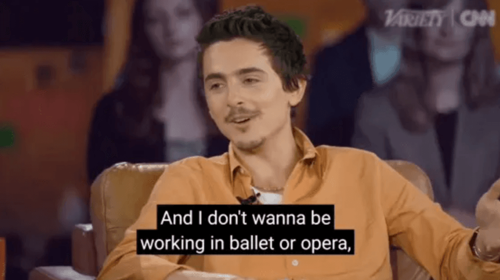 Timothee Chalamet