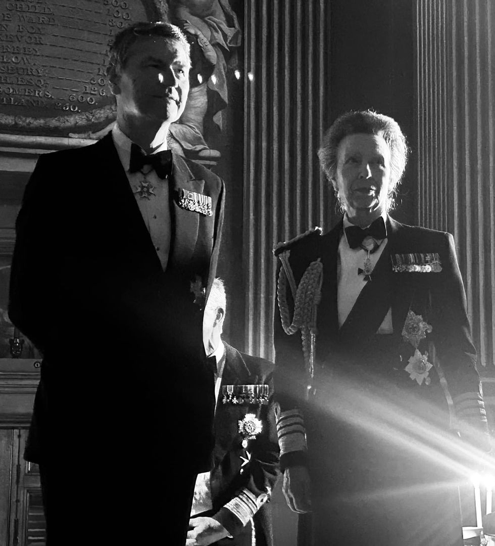 Timothy Laurence and Princess Anne