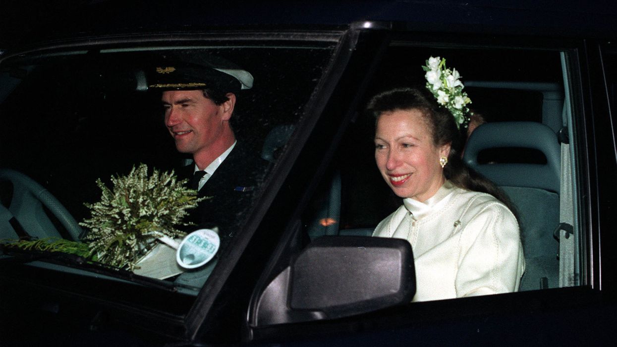 Timothy Laurence and Princess Anne