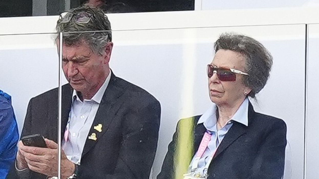 Timothy Laurence and Princess Anne