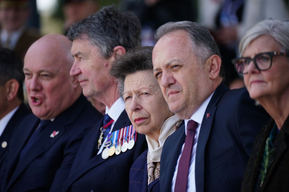 Timothy Laurence and Princess Anne
