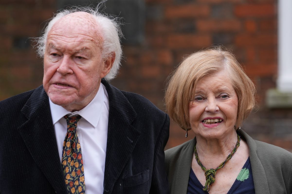 Timothy West and Prunella Scales