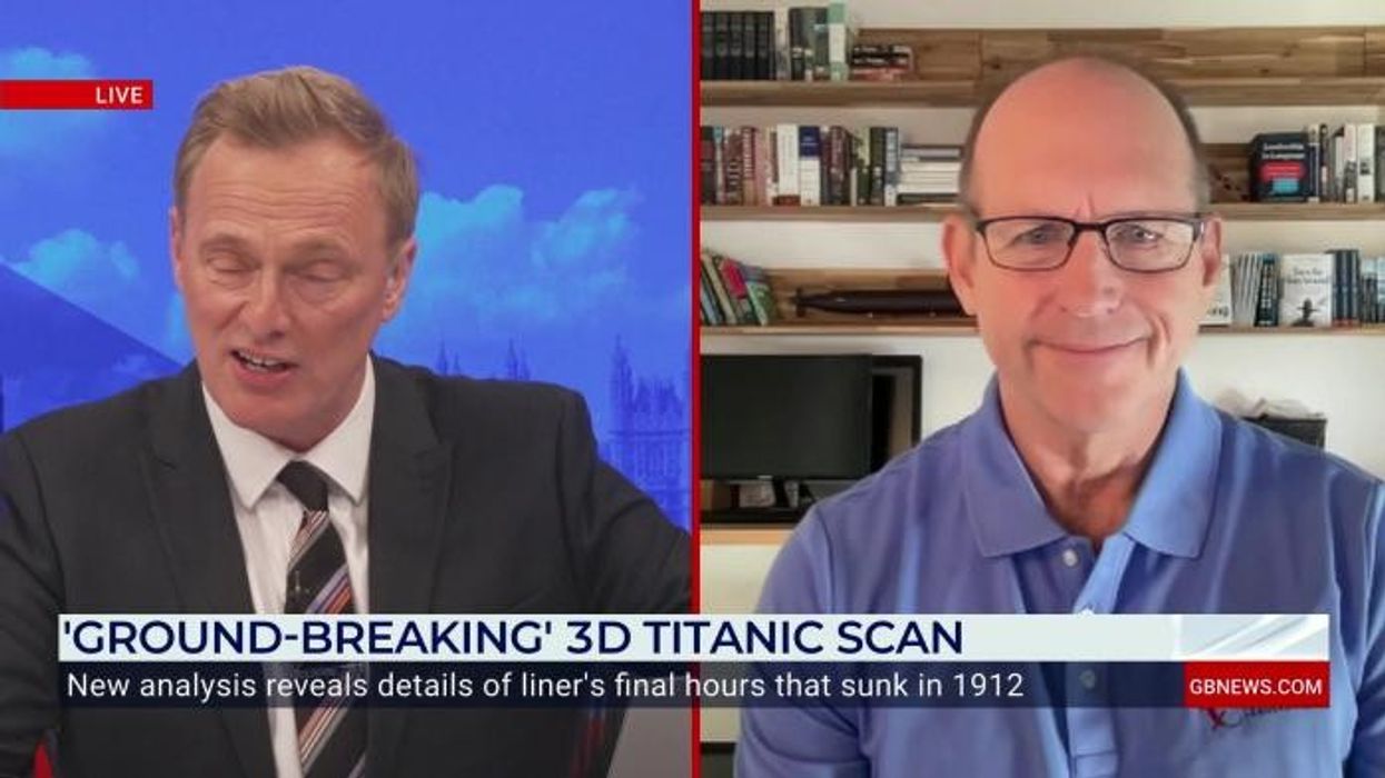 Titanic scan: Doomed ship suffered ‘glancing blow’ as staggering analysis reveals details of liner’s final hours