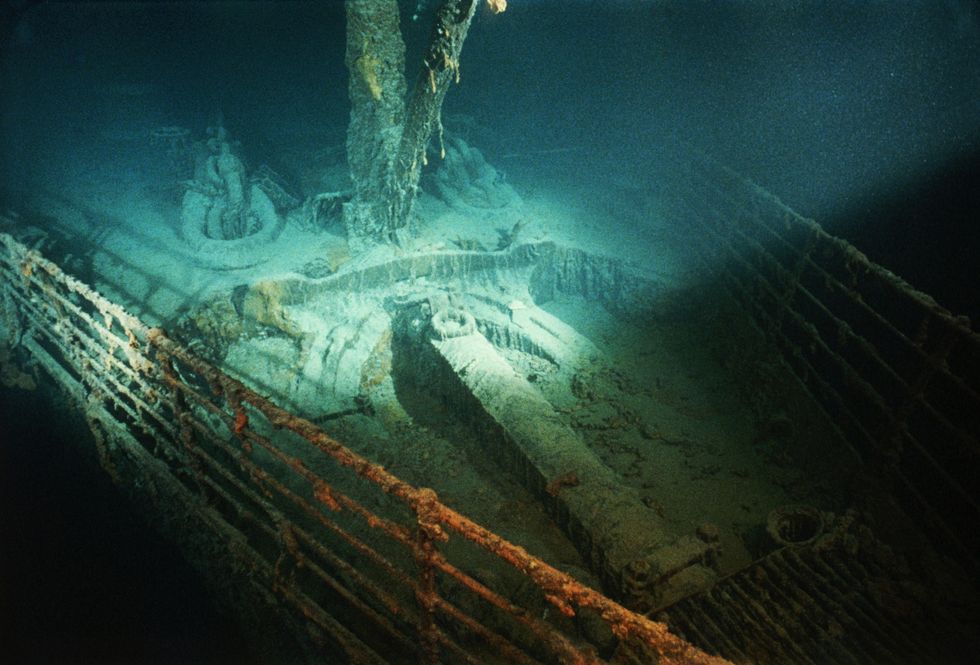 Titanic shipwreck