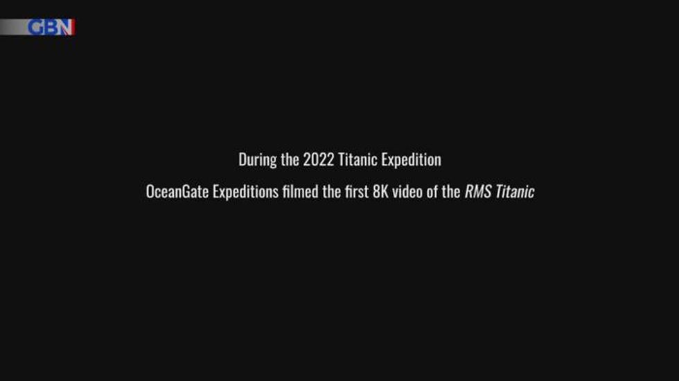 Titanic wreckage revealed in clearest ever video as clip shows 15-ton anchor and boiler that fell to seafloor