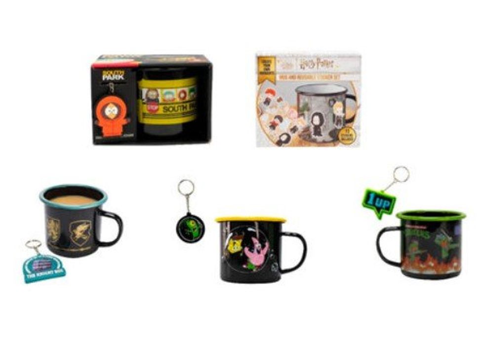 TK Maxx: Harry Potter, South Park, SpongeBob, and Ninja Turtles Mugs