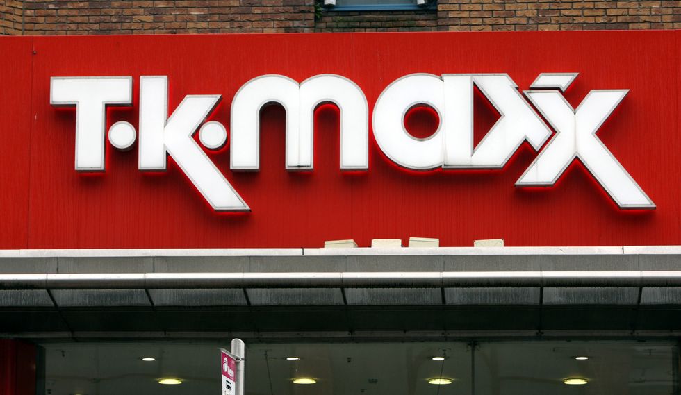 TK Maxx storefront